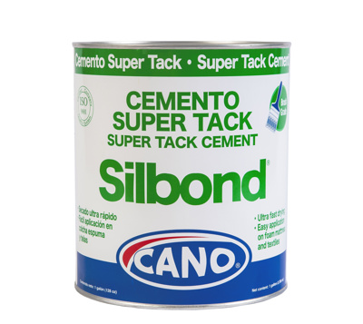 CEMENTO CONTACTO CANO SILBOND  SUPER TACK VERDE 1 GL