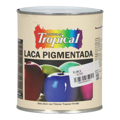 LACA TROPICAL BLANCA PIGMENTADA 1/4 GL 6159