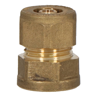 CONECTOR HEMBRA BRONCE  3/8X1/2"