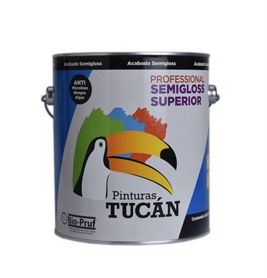 PINTURA TUCAN PRO SEMIGLOSS ICE CREAM 165 1 GL