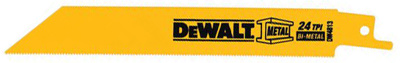 SEGUETA RECIPROCA DEWALT DW4813-2 METAL/ALUMINIO 24DPPX6" EMPAQUE DE 2