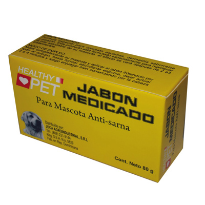 JABON PERRO HEALTHY PET 95504 ANTI-SARNA 80GR
