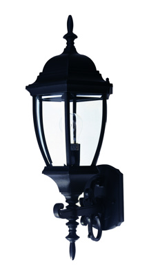 LAMPARA HOME DELIGHT 4065 W-BK EXTERIOR PARED 1 LUZ E27 100 W NEGRO