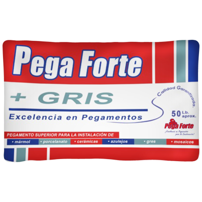 PEGAMENTO CERAMICA PEGA FORTE GRIS 50 LBS