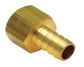 CONECTOR HEMBRA BRONCE  3/8X1/2"