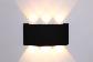 LAMPARA LIGHTSOURCE 8750 W-BK EXTERIOR PARED LED 6 W 2700 K NEGRO