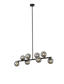 LAMPARA 770 LIGHTS 26829A-BK COLGANTE LED 8 LUZ G9 